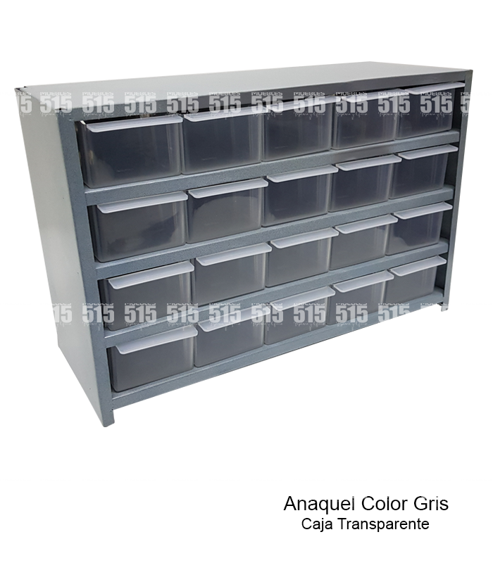 1. Anaquel Metálico c/ 20 Cajas Medianas - muebles515.com