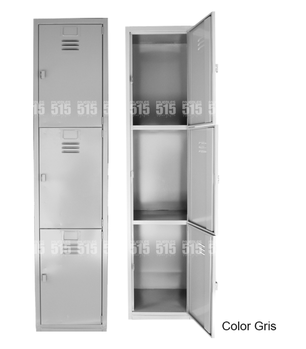 Locker Metálico Estándar 4 Puertas - muebles515.com