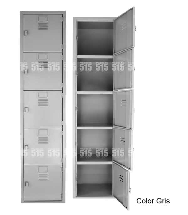 Locker Metálico Estándar 4 Puertas - muebles515.com